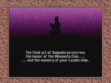 Lords Of The Rising Sun screenshot 5 for Amiga